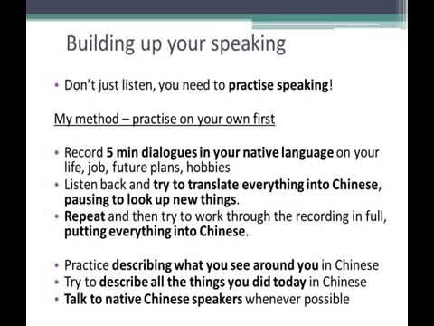 how to learn chinese