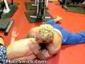 Mike Swick's Gym Tricks #2: Josh Koscheck Shows Arm Choke.