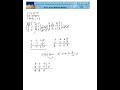 Otra resolución de un sistema por el método de Gauss