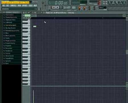 Me Making  A Hip Hop Beat In Fruity Loops 6