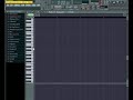 me making  a hip hop beat in fruity loops 6