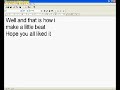 me making  a hip hop beat in fruity loops 6