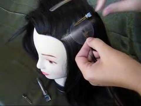 Keratin Hair Extension Installation Demo