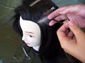 Keratin Hair Extension Installation Demo Keratin Hair Extension Installation Demo