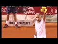 Watch highlights from Tuesday's exhibition in Bucharest, featuring Mansour Bahrami, John McEnroe, Ilie Nastase and Andrei Pavel.