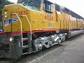 Union Pacific 6936 stop in Dunsmuir 4-9-08