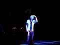 so the show started like an hour late - and then during this song - he made some sort of apology - i couldn't really understand what he is saying - but that's what he's talking about in the beginning here.  it seems to be something about him getting laid.