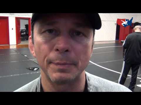 Zeke Jones at United 4 Wrestling USA practice