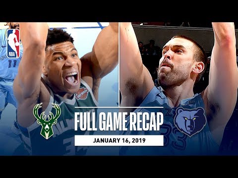 Video: Full Game Recap: Bucks vs Grizzlies | Giannis Goes For 27 Points In Memphis