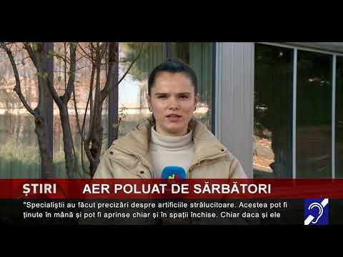 Aer poluat de sărbători