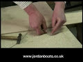 How to build a wooden boat.