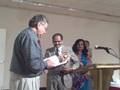 Dr. Satypal Anand is releasing the book of Rakesh Khandelwal