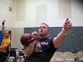 Tom Corrigan - 32kg kettlebell press