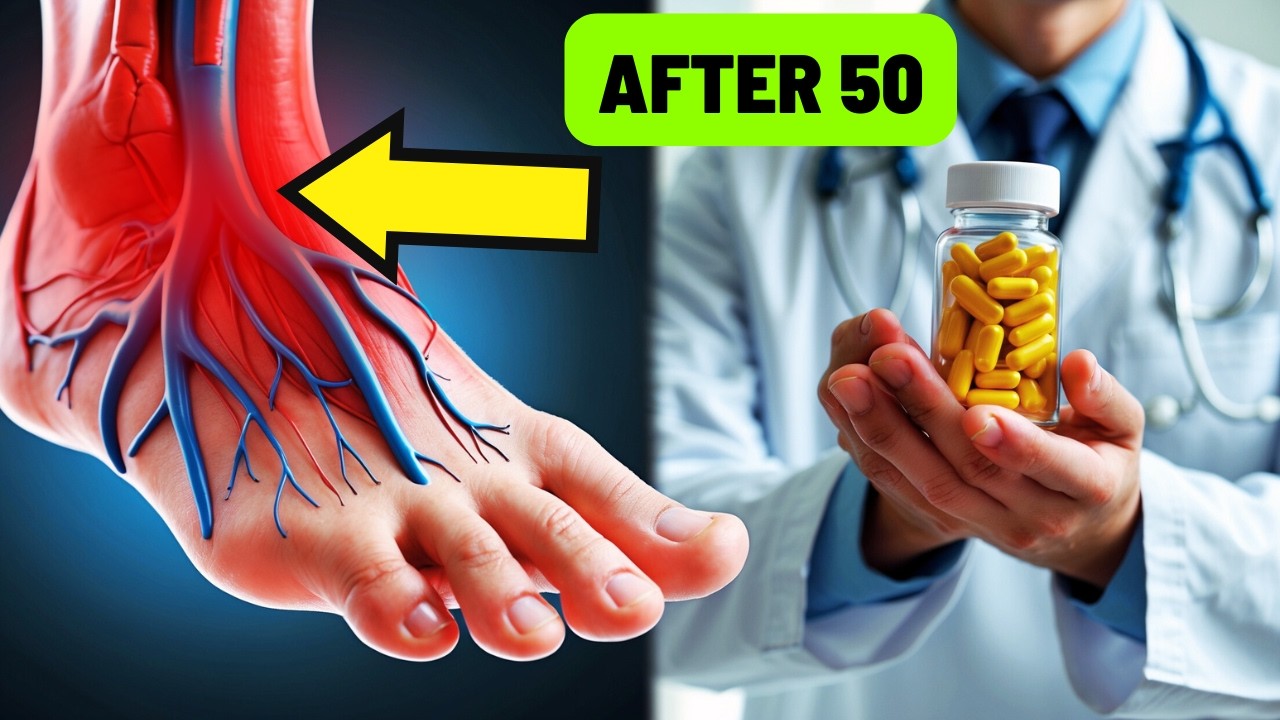 The Best VITAMIN to Improve Blood CIRCULATION in Your LEGS and FEET After Age 50
