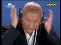 conferencia de takeshi kitano en venecia por su ultimo film, takeshis'
(trad�celo renzo xd)