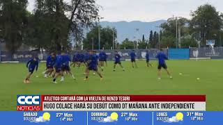 ATLETICO CONTARÁ CON LA VUELTA DE RENZO TESURI