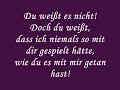 ...Herzschmerz...