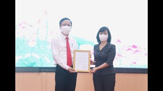 Công bố, trao quyết định bổ nhiệm Phó Bí thư Thành ủy Uông Bí