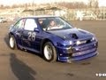 Monstrous Ford Escort Cosworth RS HUGE FLAME & REVS SOUND!!!