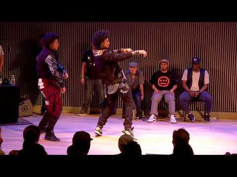 Knuckle - City Dance Live Battle at the San Francisco Jazz Center on July 3rd 2013 Semi Final Round: Les Twins vs Knuckle Neck Tribe (Boy Wonder and Marty MacFleazy) D...