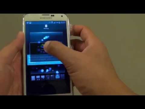 how to remove widgets from samsung galaxy s