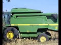 John deere 2258 trebbiatura mais a San Biagio