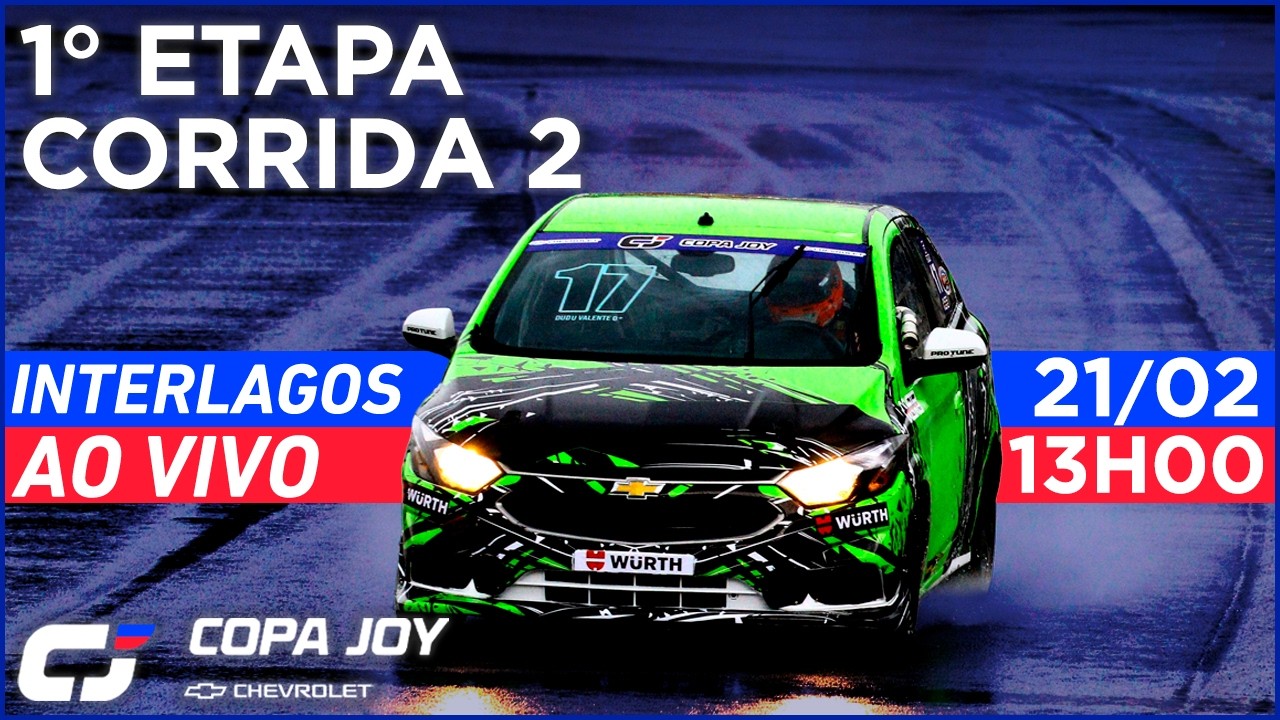Copa Joy Chevrolet | 1° Etapa | 21/02/2025 | Corrida 2 🔴 AO VIVO