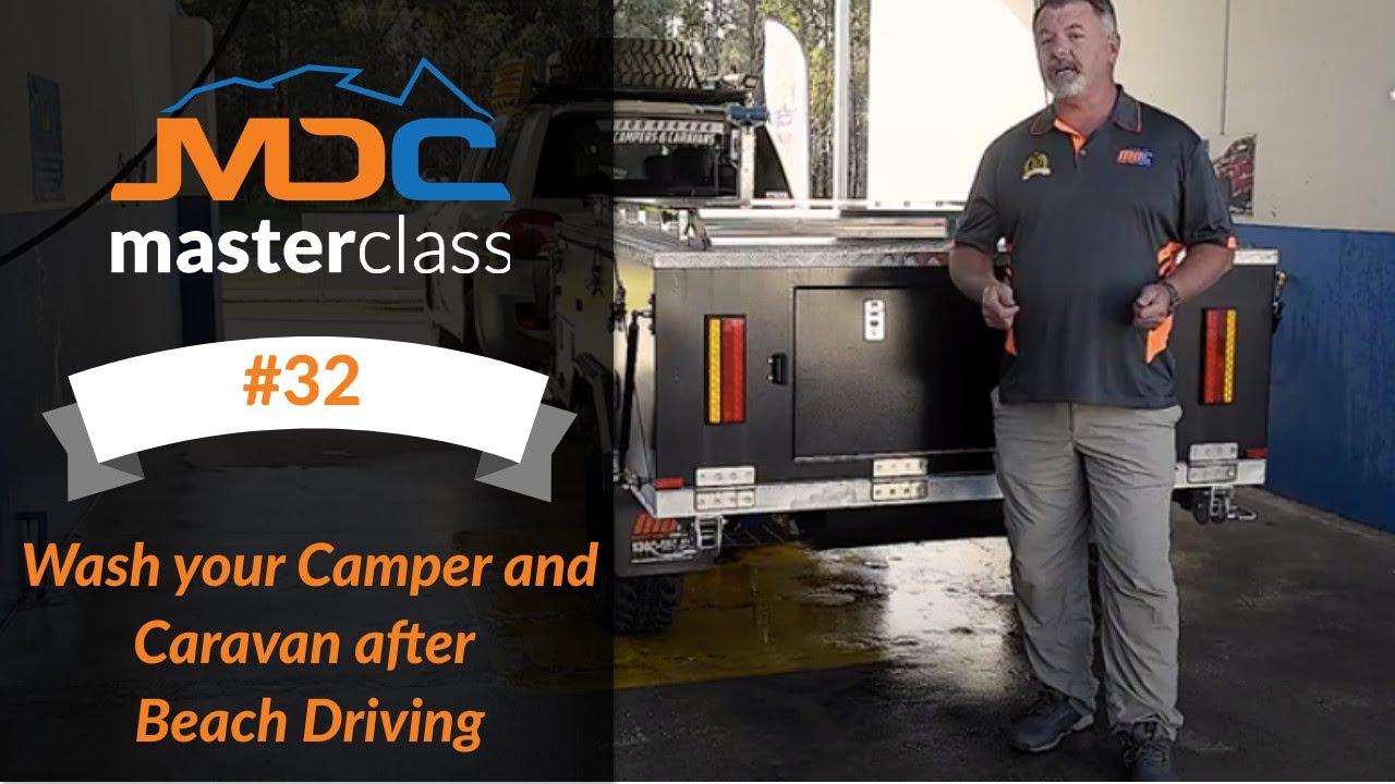 Wash your Camper and Caravan after Beach Driving - MDC Masterclass #32