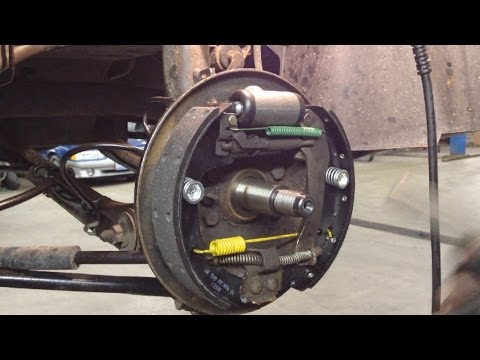 Ford Taurus Rear Drum Brakes Replacement