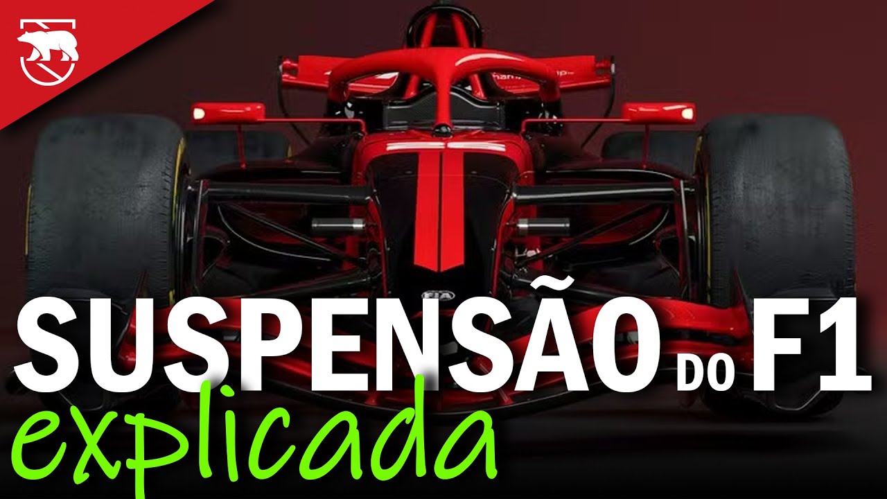 ENTENDA TUDO sobre SUSPENSÃO no carro na Formula 1