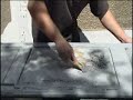 Décapage d'une surface bois