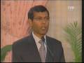 President Nasheed concluding Sri Lanka visit news conference