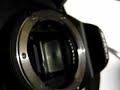 Nikon D40 Changing focus screen.