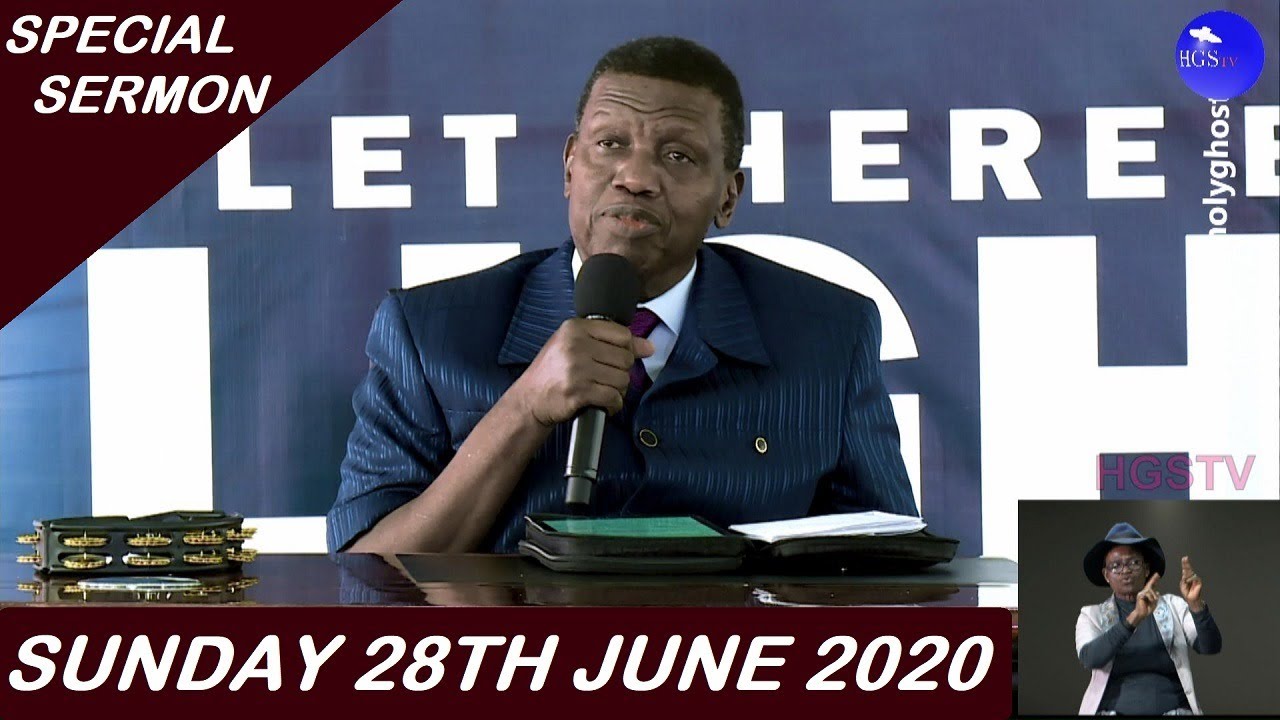 RCCG Sunday Service 28th June 2020