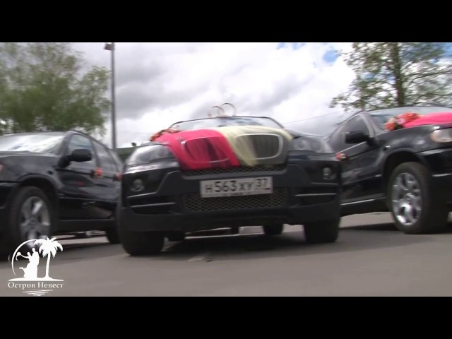 Джипы BMW X5 на свадьбу в Иванове