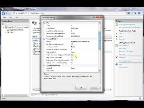 how to attach iis process in visual studio