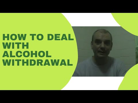 how to treat alcohol withdrawal
