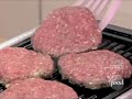 Sandra Lee – Bleu Cheese and Bacon Burgers