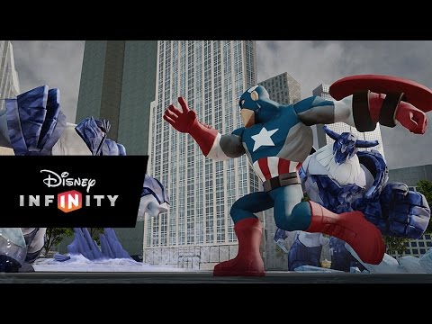 Видео № 0 из игры Disney Infinity 2.0 (Marvel) Персонаж 'Капитан-Америка' (Captain America)