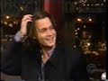 JOHNNY DEPP AT THE LATE SHOW PART 2