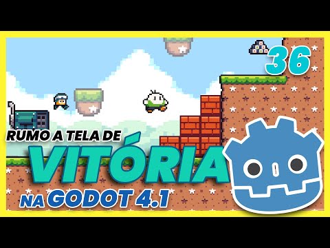 DERROTANDO O BOSS (Chefão de Fases) na GODOT 4.1 - Criando Jogo de Plataforma 2D
