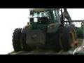 Ensilage de maïs avec John Deere 7300