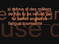 il te tend la main cantique
