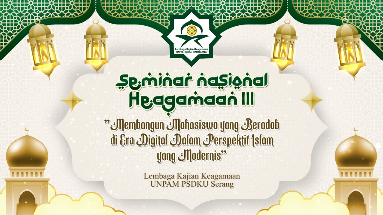 SEMINAR NASIONAL KEAGAMAAN III