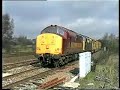 Class 37's at Clay Cross, 14/03/1997