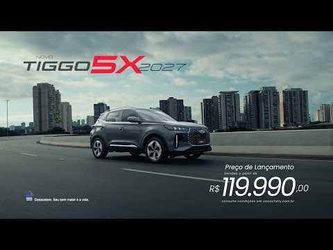 LANÇAMENTO NOVO TIGGO 5X 2027 | O INÍCIO DA SUA EXPERIÊNCIA PREMIUM