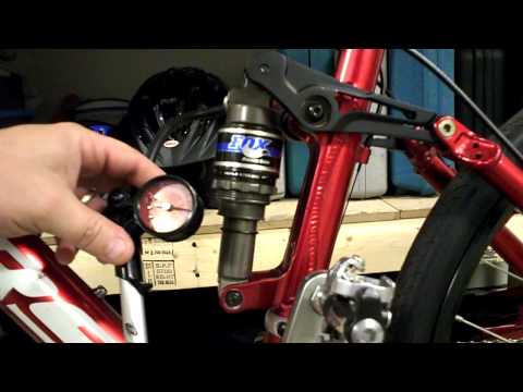 how to measure mtb rear shock size