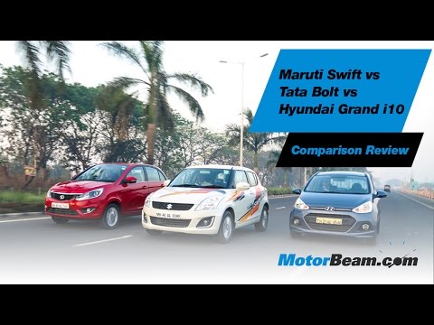Maruti Swift vs Tata Bolt vs Hyundai Grand i10 – Comparison Review | MotorBeam Maruti Swift vs Tata Bolt vs Hyundai Grand i10 – Comparison Review | MotorBeam