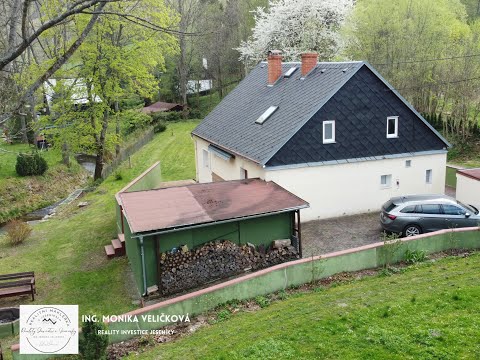 Video Krásná chalupa v Holčovicích - Komoře, dispozice 5+1, zahrada 843m2