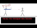 policia e ladrão (stick animation)